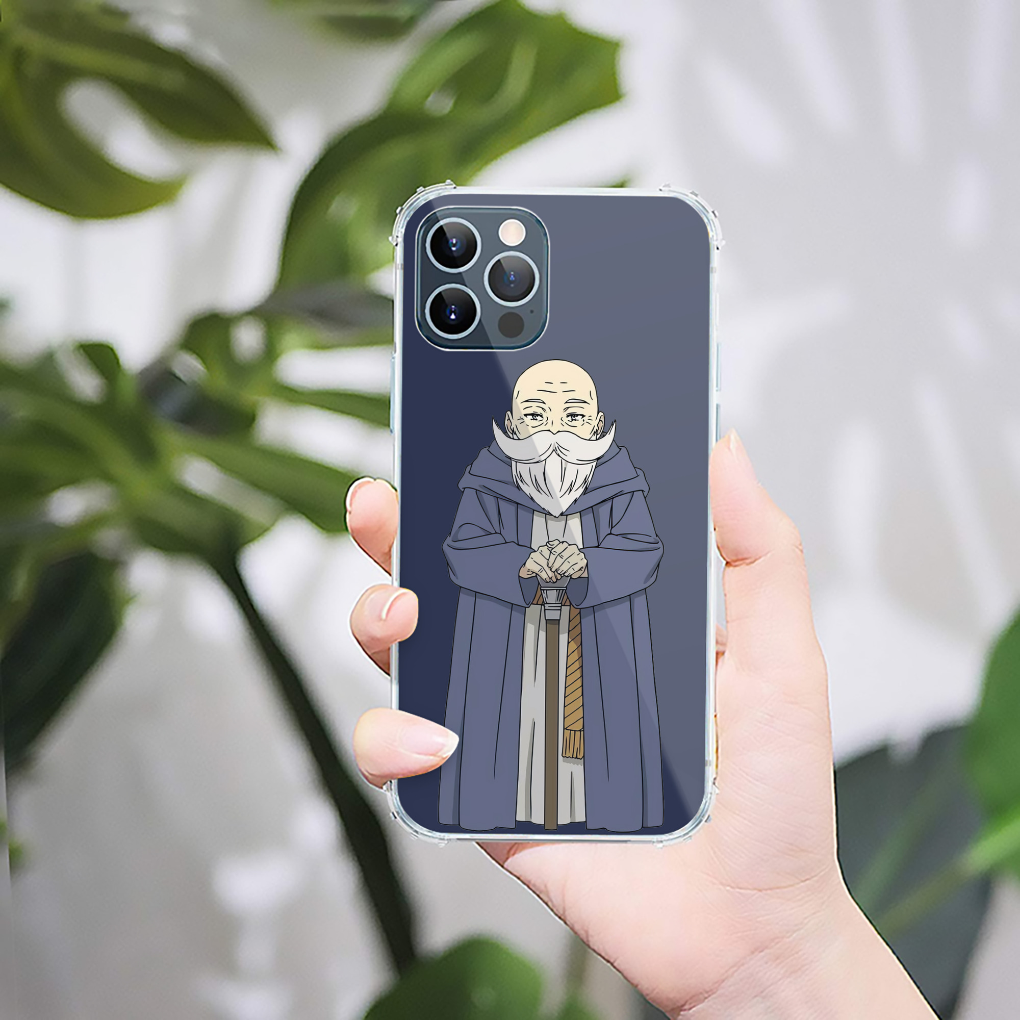 （画像用） 葬送のフリーレン Frieren 【iPhone 12シリーズ対応】透明スマホケース（クリアソフトケース）